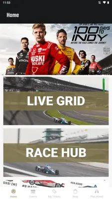 Indianapolis Motor Speedway (IMS) android App screenshot 0