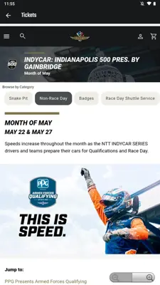 Indianapolis Motor Speedway (IMS) android App screenshot 10