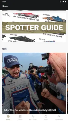 Indianapolis Motor Speedway (IMS) android App screenshot 4